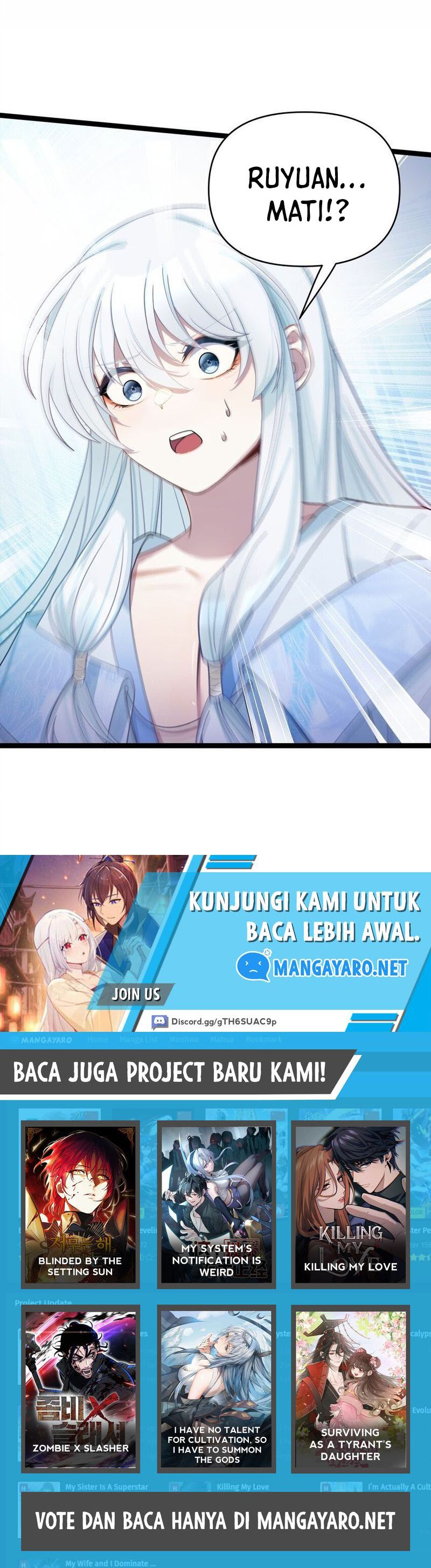 The Lady is the Future Tyrant Chapter 49 Bahasa Indonesia