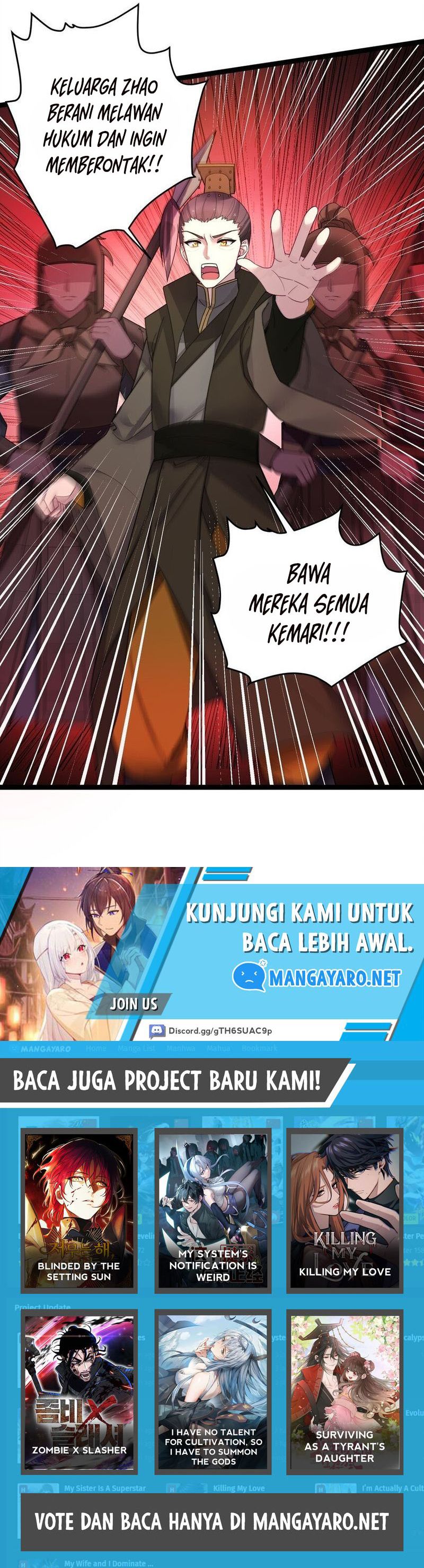 The Lady is the Future Tyrant Chapter 50 Bahasa Indonesia