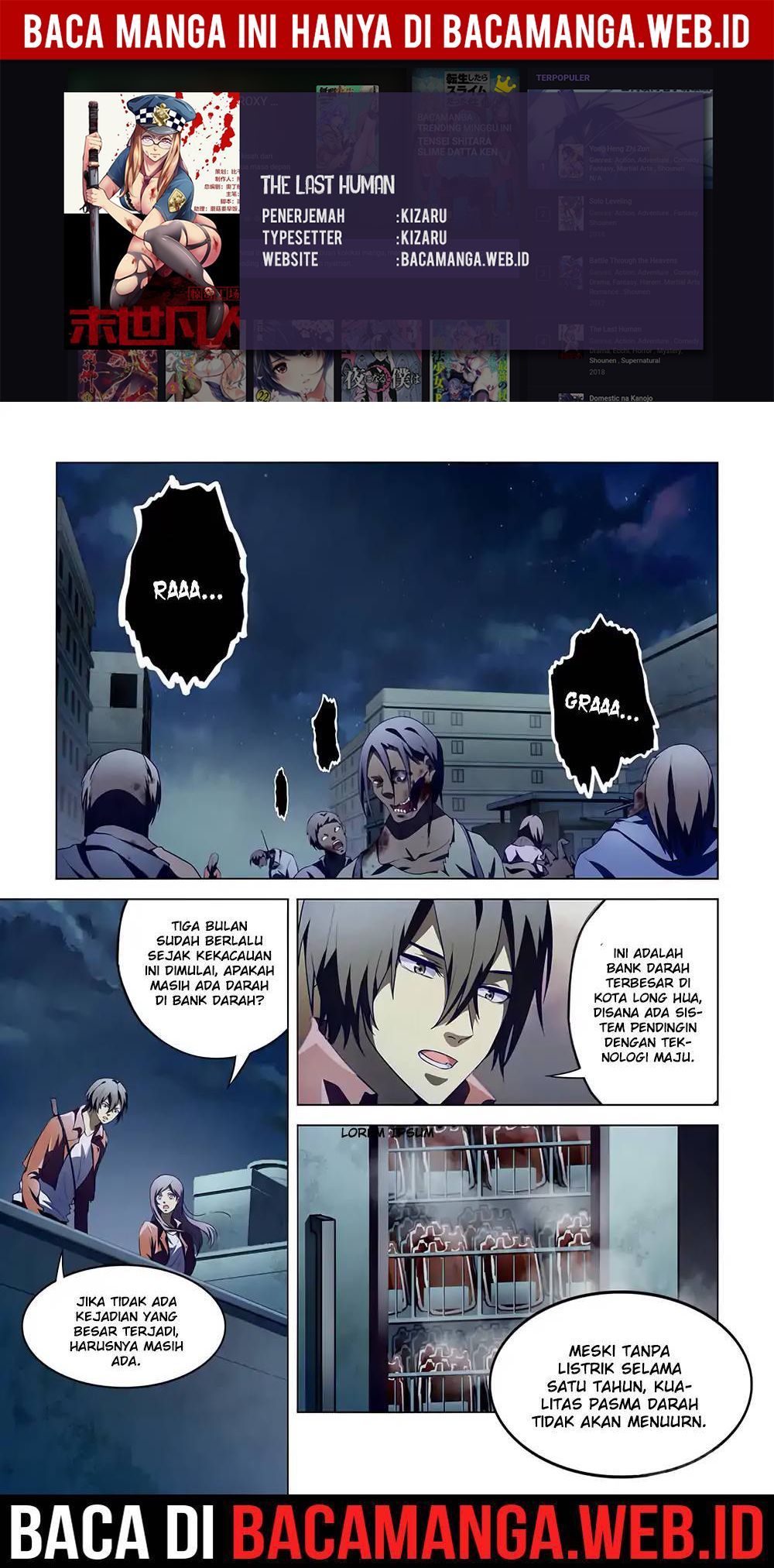 The Last Human Chapter 131 Bahasa Indonesia