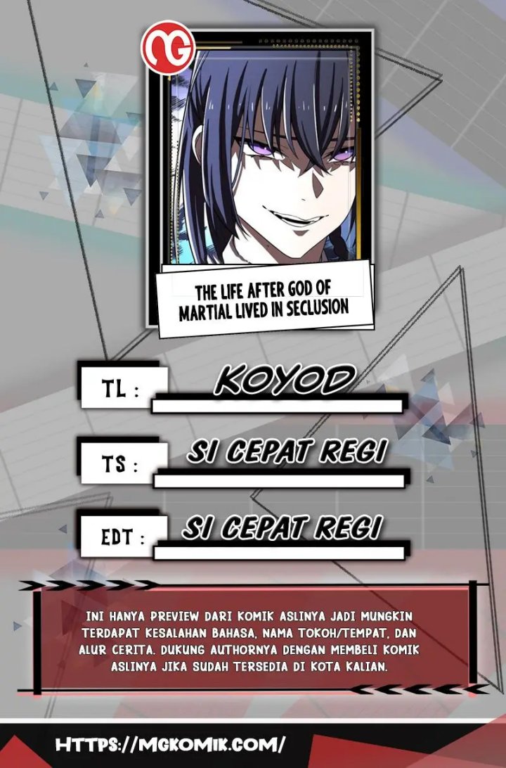 The Life After God Of Martial Lived In Seclusion chapter 261