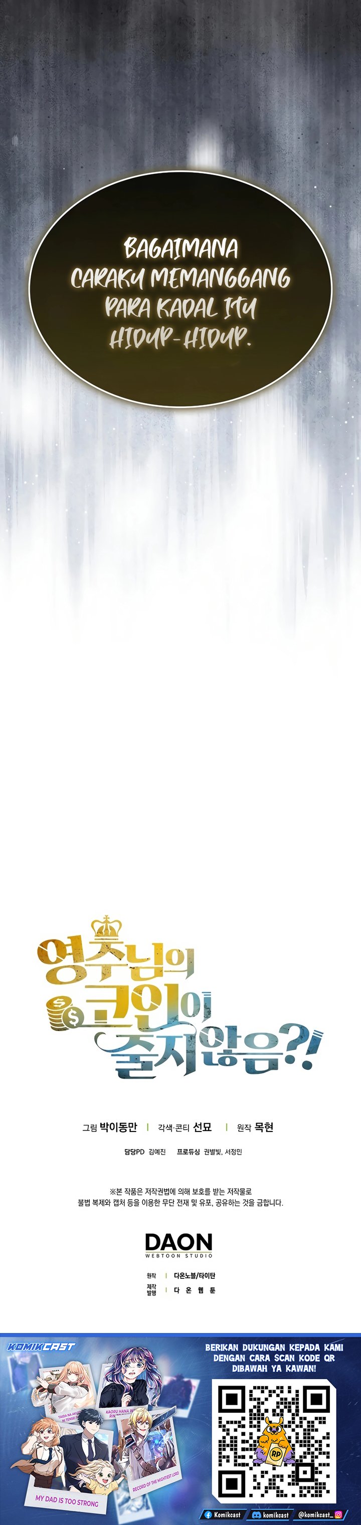 The Lord’s Coins Aren’t Decreasing?! Chapter 179 Bahasa Indonesia