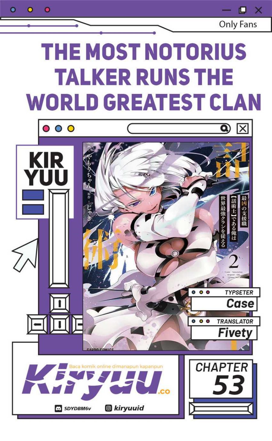 The Most Notorious “Talker” Runs the World’s Greatest Clan chapter 53