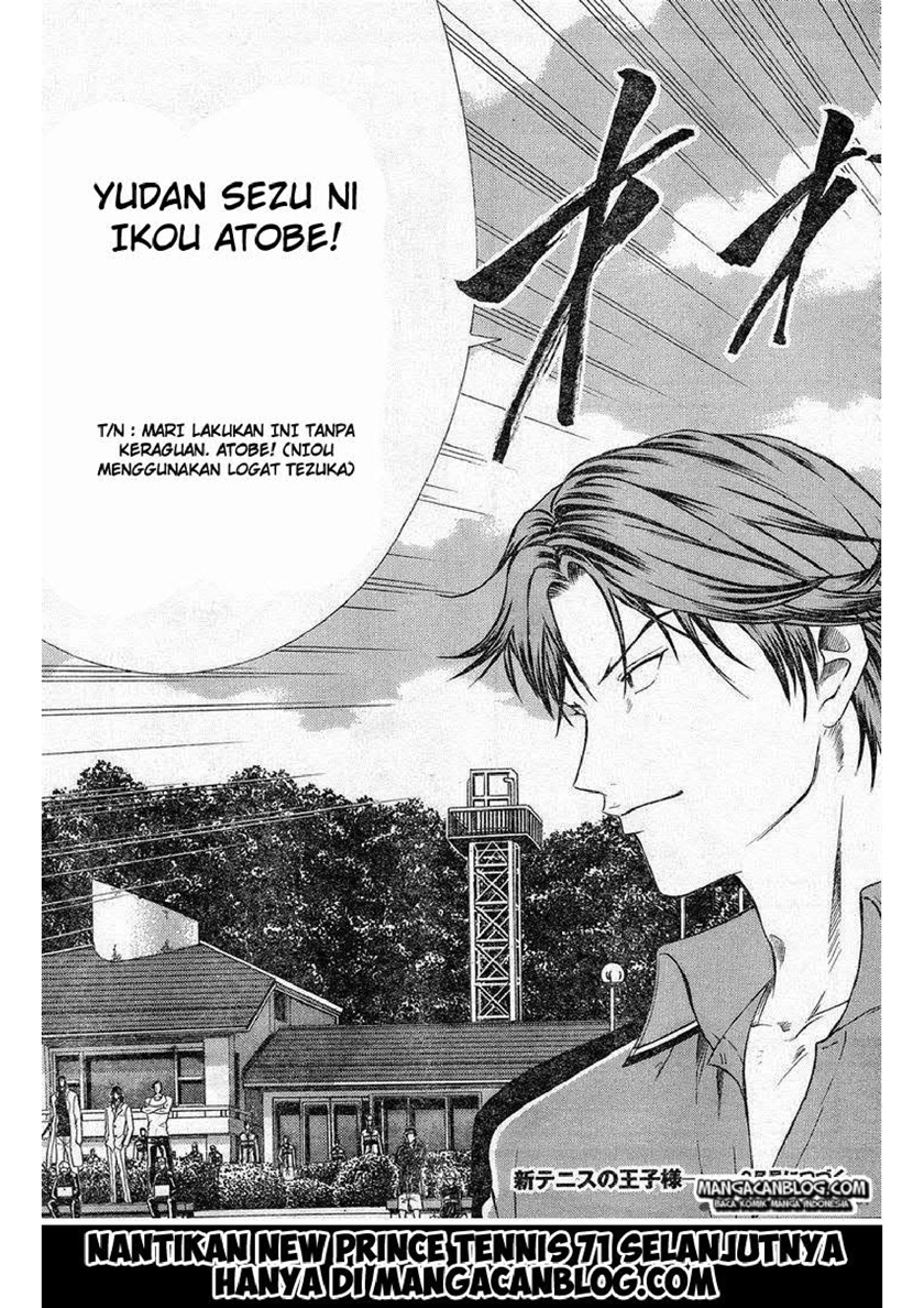 The New Of Prince Tennis chapter 70