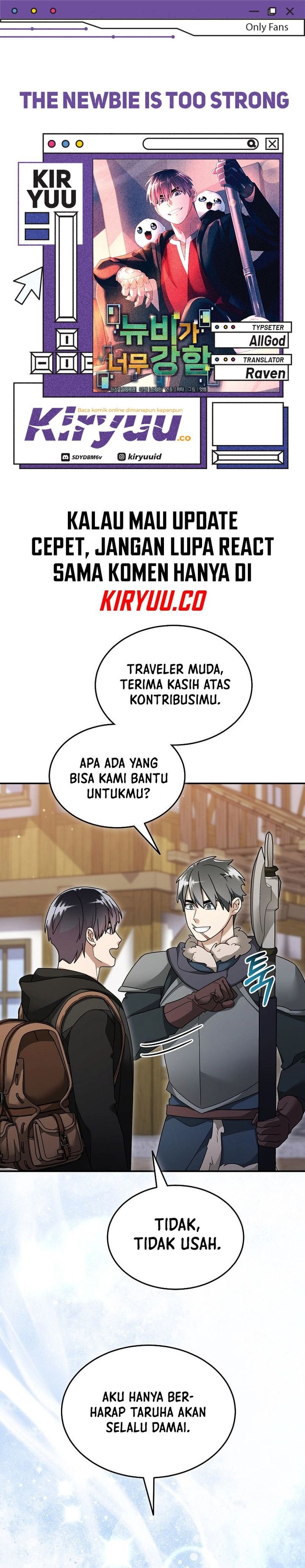 Dilarang COPAS - situs resmi www.mangacanblog.com - Komik the newbie is too strong 122 - chapter 122 123 Indonesia the newbie is too strong 122 - chapter 122 Terbaru 0|Baca Manga Komik Indonesia|Mangacan