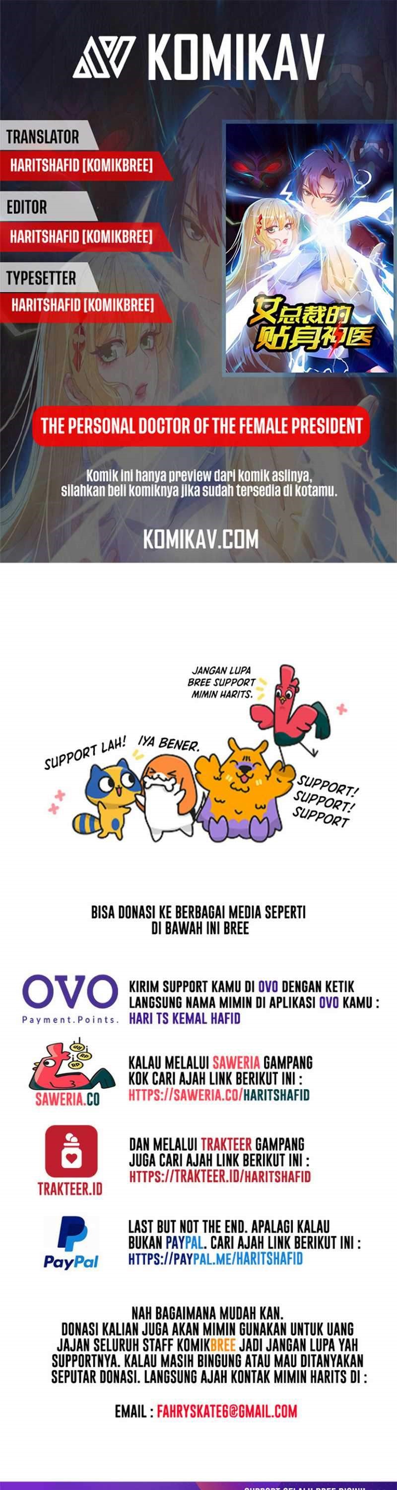 The Personal Doctor Of The Female President Chapter 06 Bahasa Indonesia
