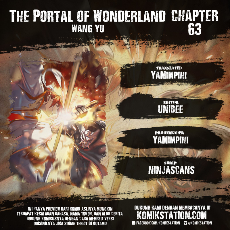 The Portal of Wonderland Chapter 63 Bahasa Indonesia