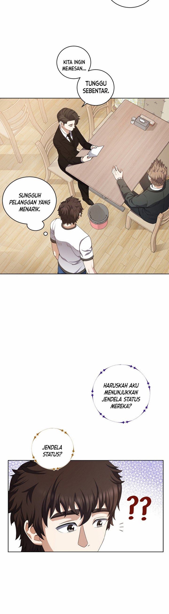 The Returning Warrior’s Alley Restaurant Chapter 07.1 Bahasa Indonesia