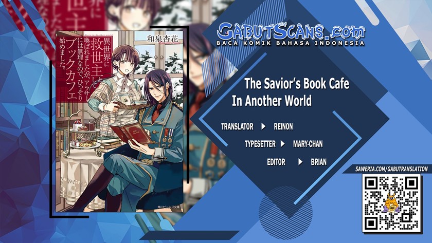 The Savior’s Book Café in Another World Chapter 14 Bahasa Indonesia