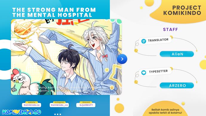 The Strong Man From the Mental Hospital Chapter 60 Bahasa Indonesia