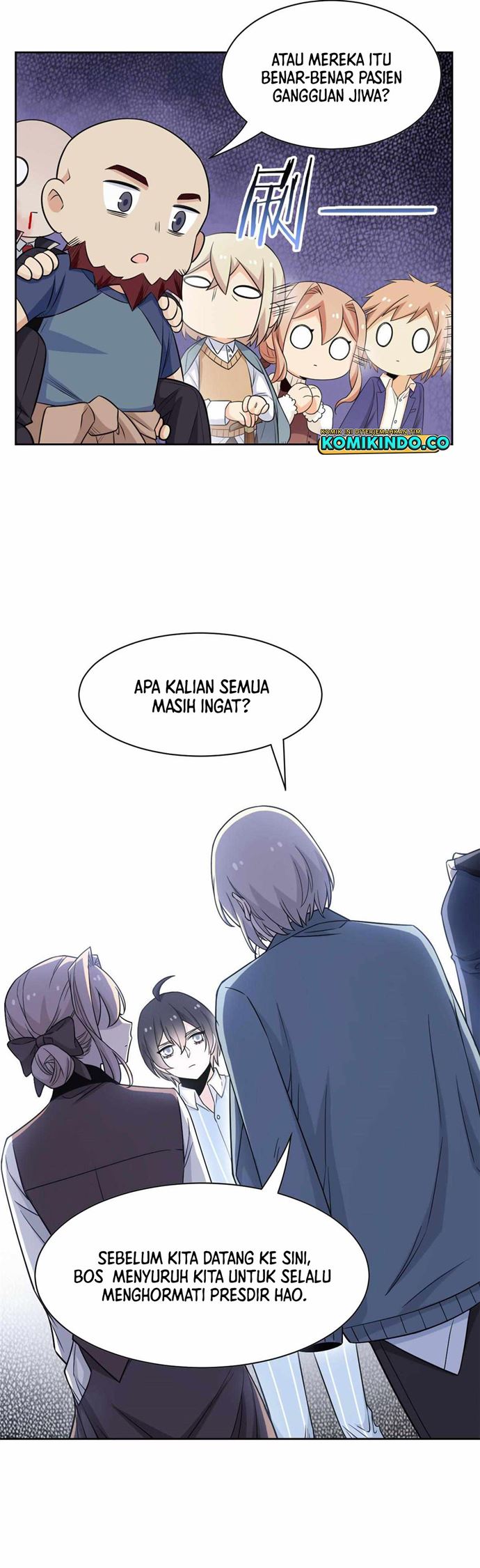 The Strong Man From the Mental Hospital Chapter 60 Bahasa Indonesia