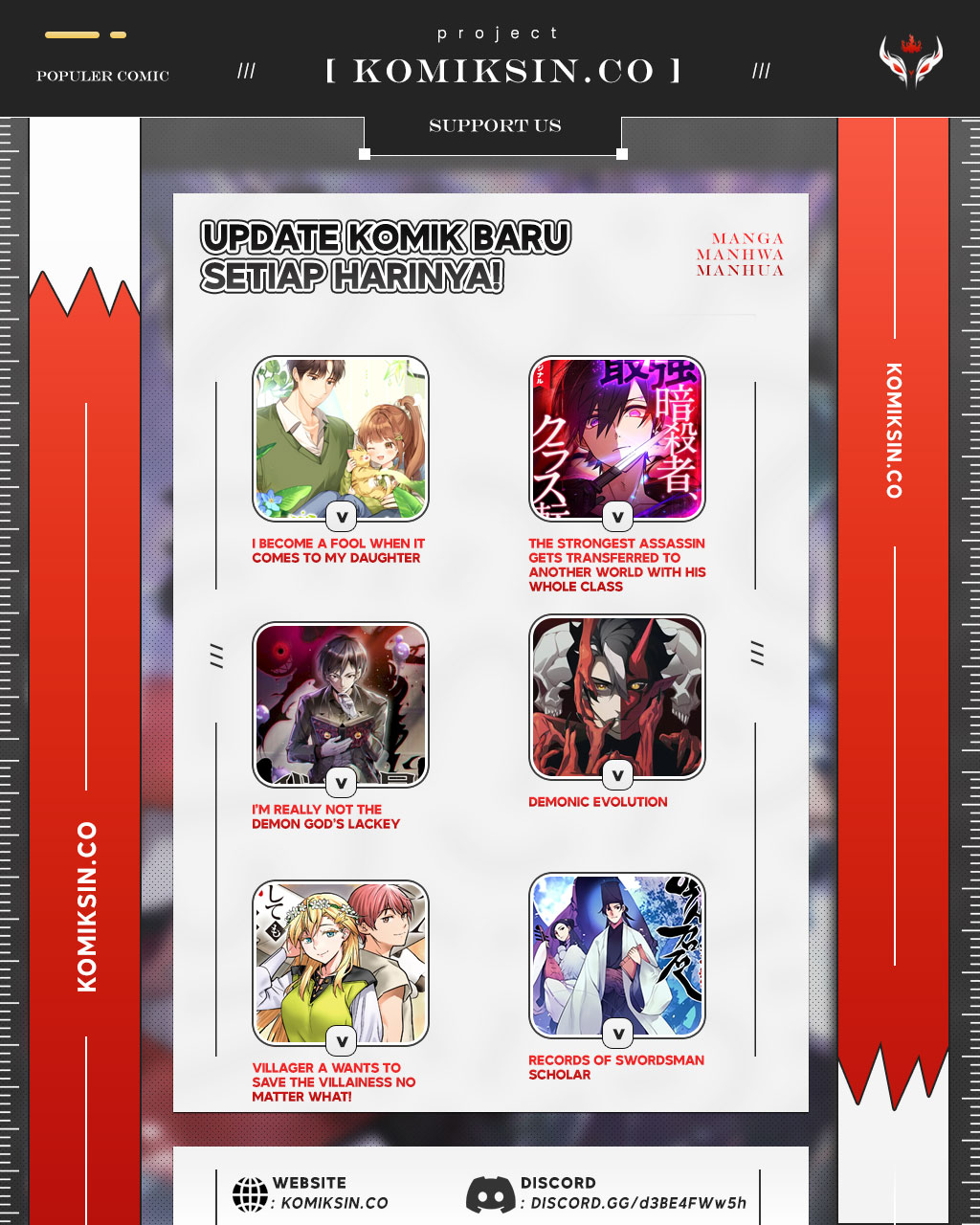 The Strong Man From the Mental Hospital Chapter 207 Bahasa Indonesia