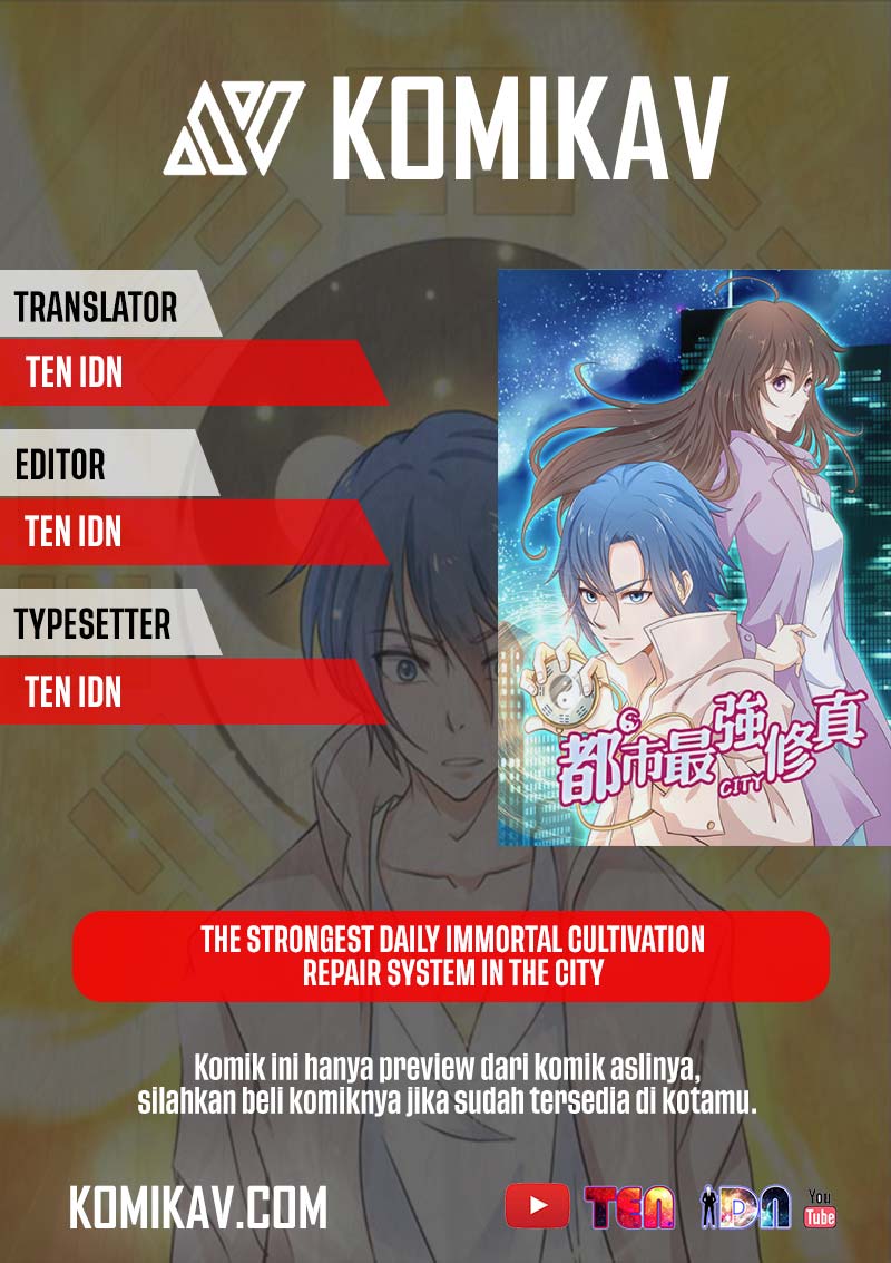 The Strongest Daily Immortal Cultivation Repair System in The City chapter 1