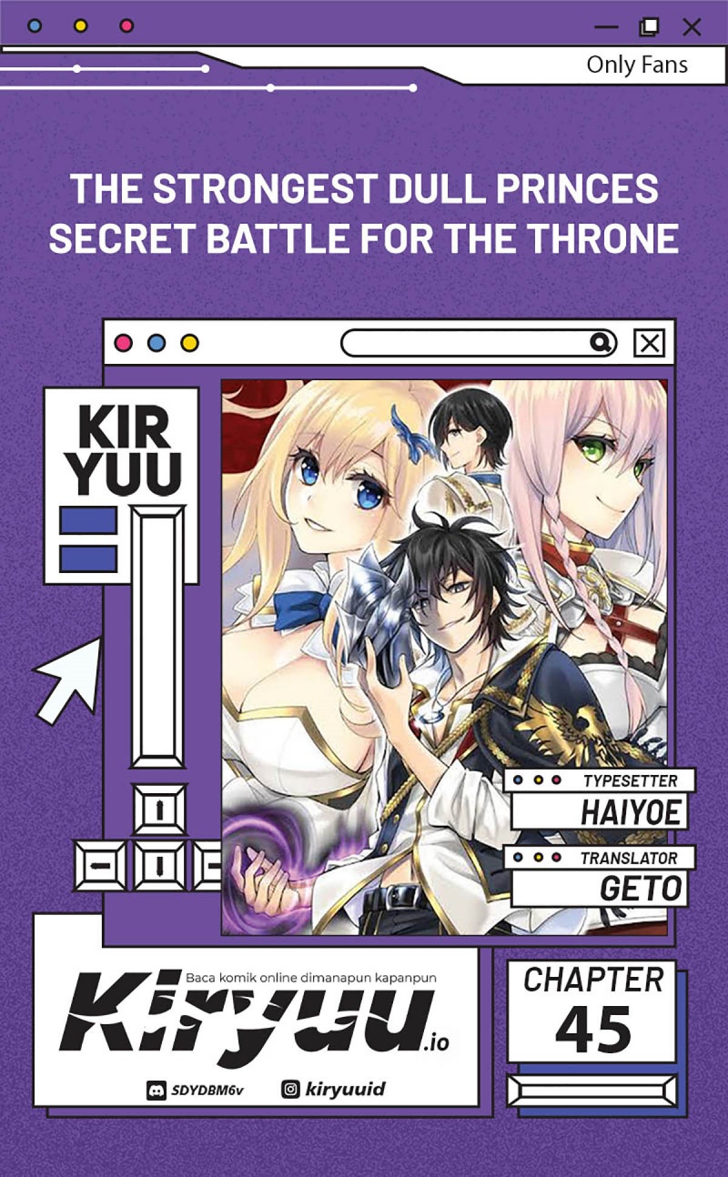 The Strongest Dull Prince’s Secret Battle for the Throne chapter 45