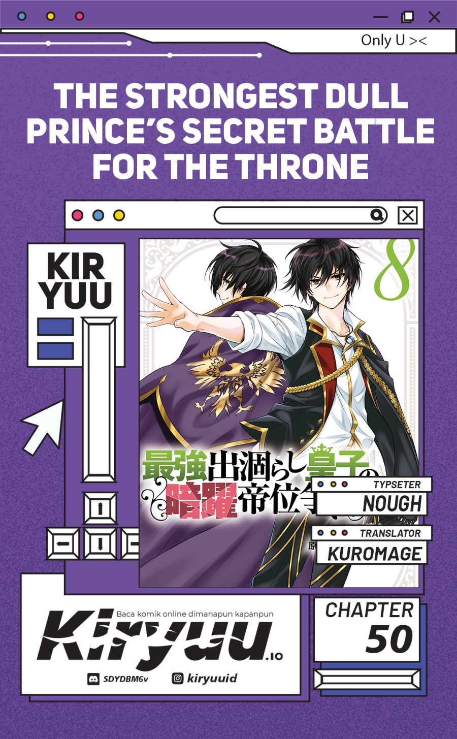 The Strongest Dull Prince’s Secret Battle for the Throne Chapter 50 Bahasa Indonesia