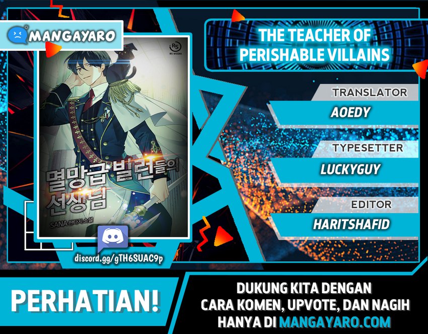The Teacher of Perishable Villains chapter 23