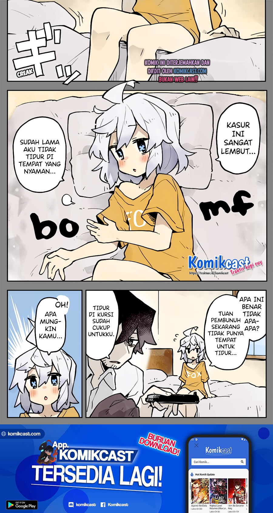 The Terrifying Hitman and the Little Girl He Took in Chapter 02 Bahasa Indonesia