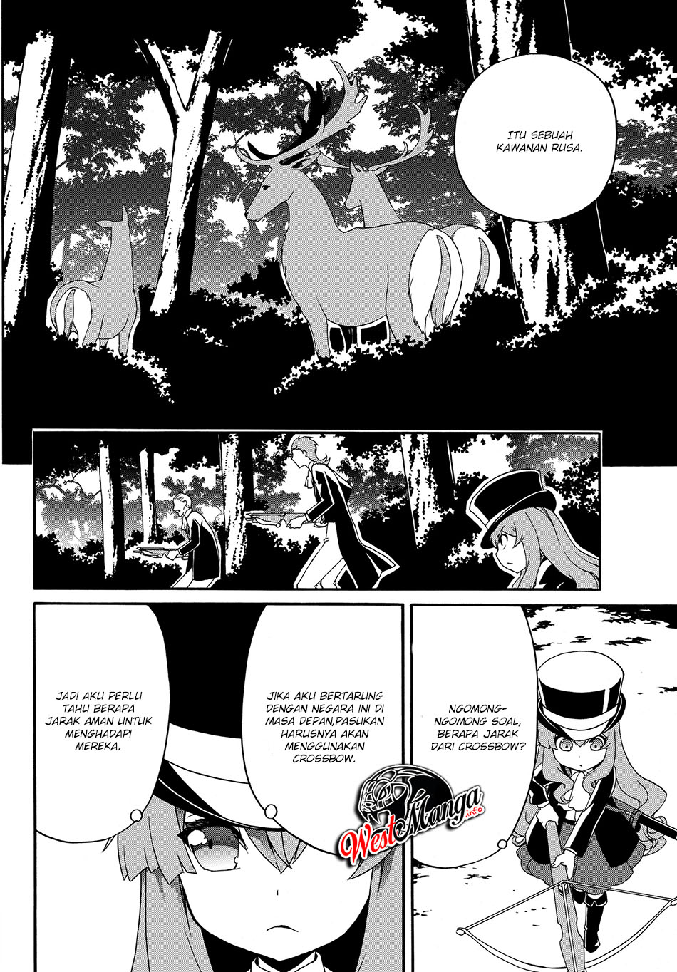 The Villainess Will Crush Her Destruction End Through Modern Firepower Chapter 15 Bahasa Indonesia