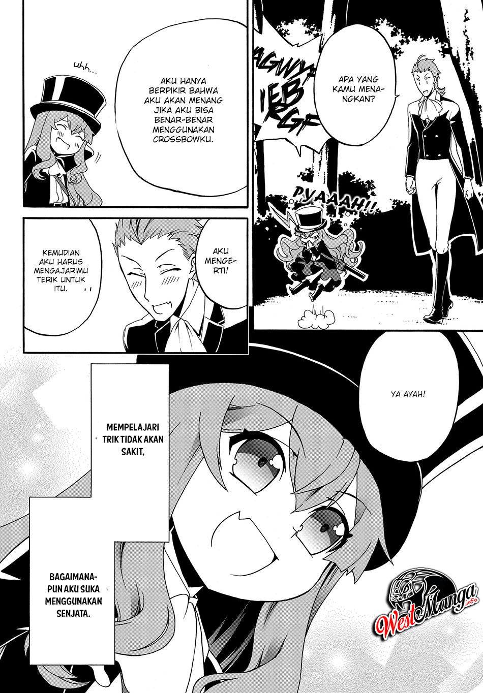 The Villainess Will Crush Her Destruction End Through Modern Firepower Chapter 15 Bahasa Indonesia