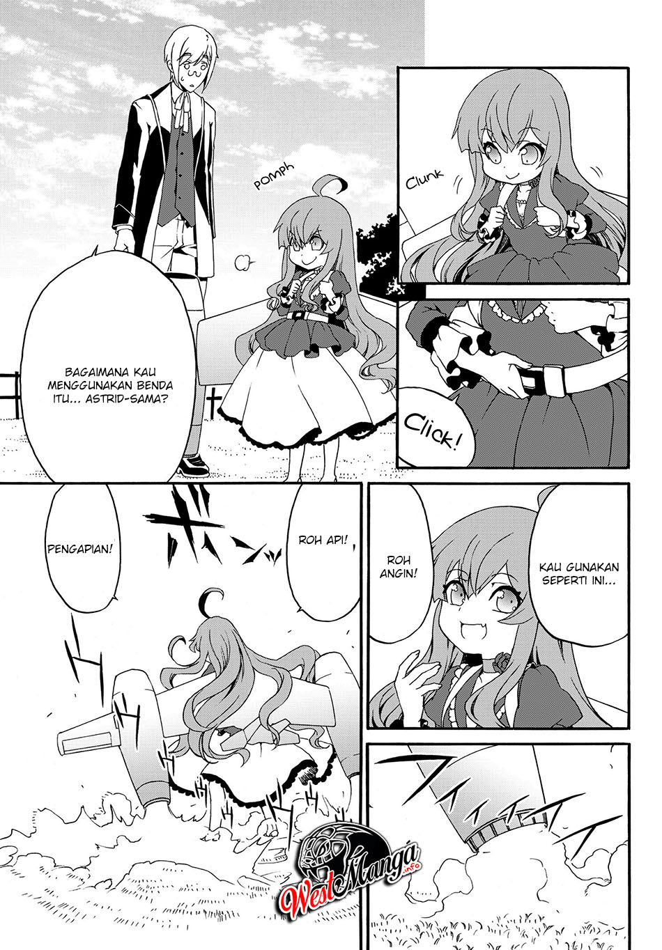 The Villainess Will Crush Her Destruction End Through Modern Firepower Chapter 18 Bahasa Indonesia