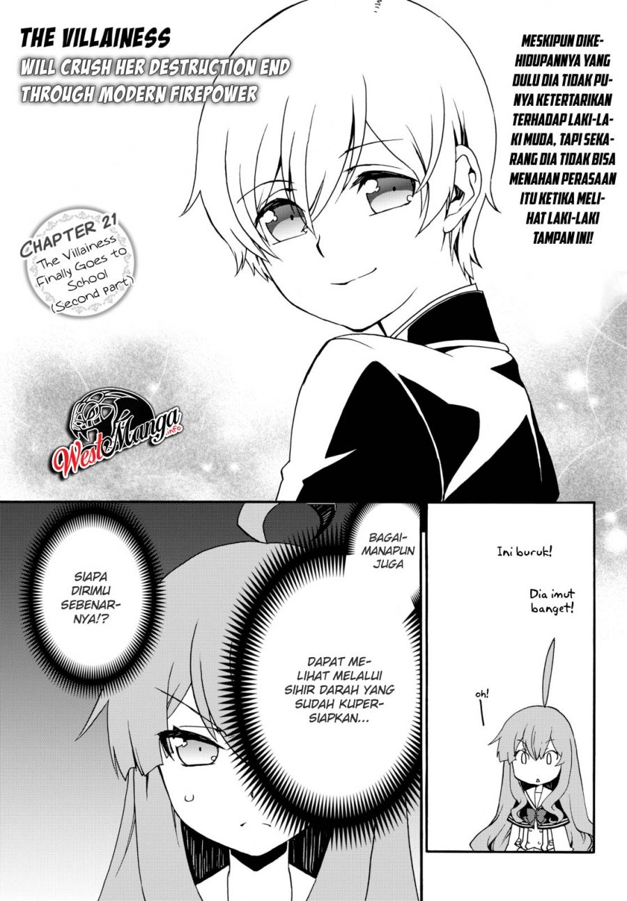 The Villainess Will Crush Her Destruction End Through Modern Firepower chapter 21