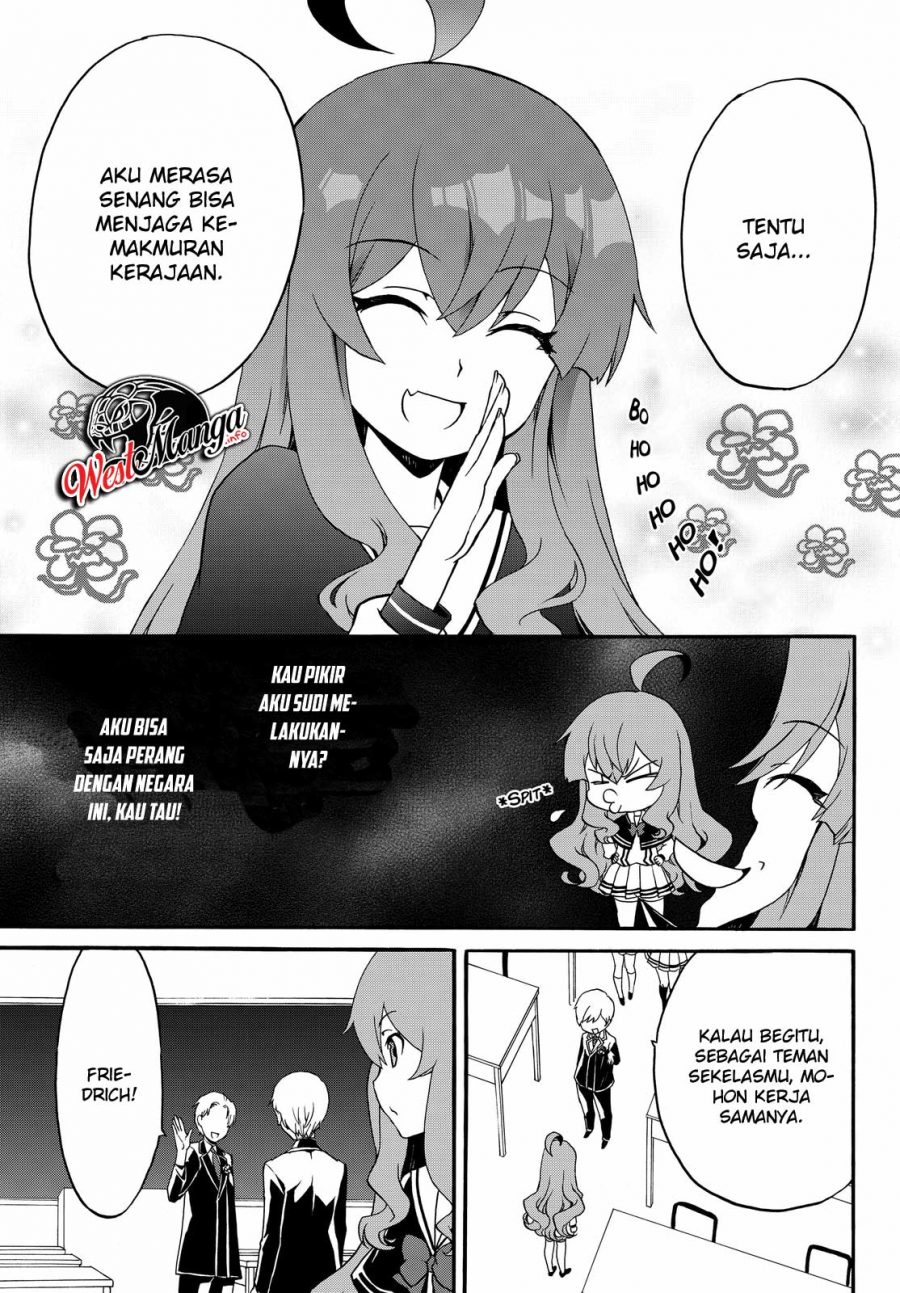 The Villainess Will Crush Her Destruction End Through Modern Firepower Chapter 22 Bahasa Indonesia