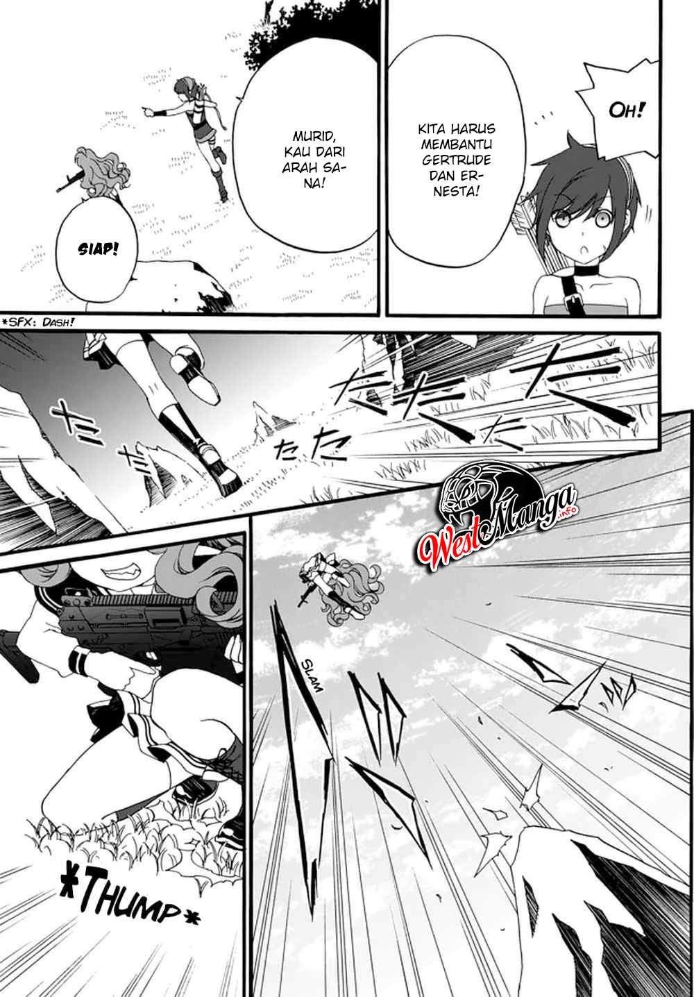 The Villainess Will Crush Her Destruction End Through Modern Firepower Chapter 36 Bahasa Indonesia