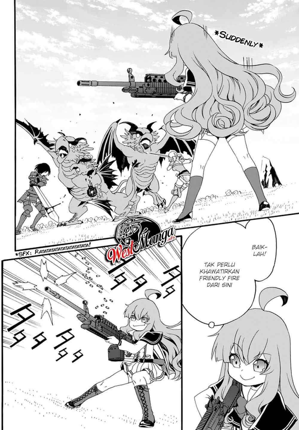 The Villainess Will Crush Her Destruction End Through Modern Firepower Chapter 36 Bahasa Indonesia