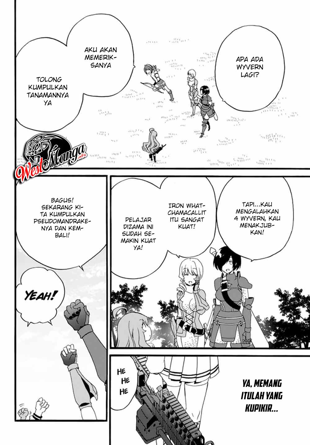 The Villainess Will Crush Her Destruction End Through Modern Firepower Chapter 36 Bahasa Indonesia