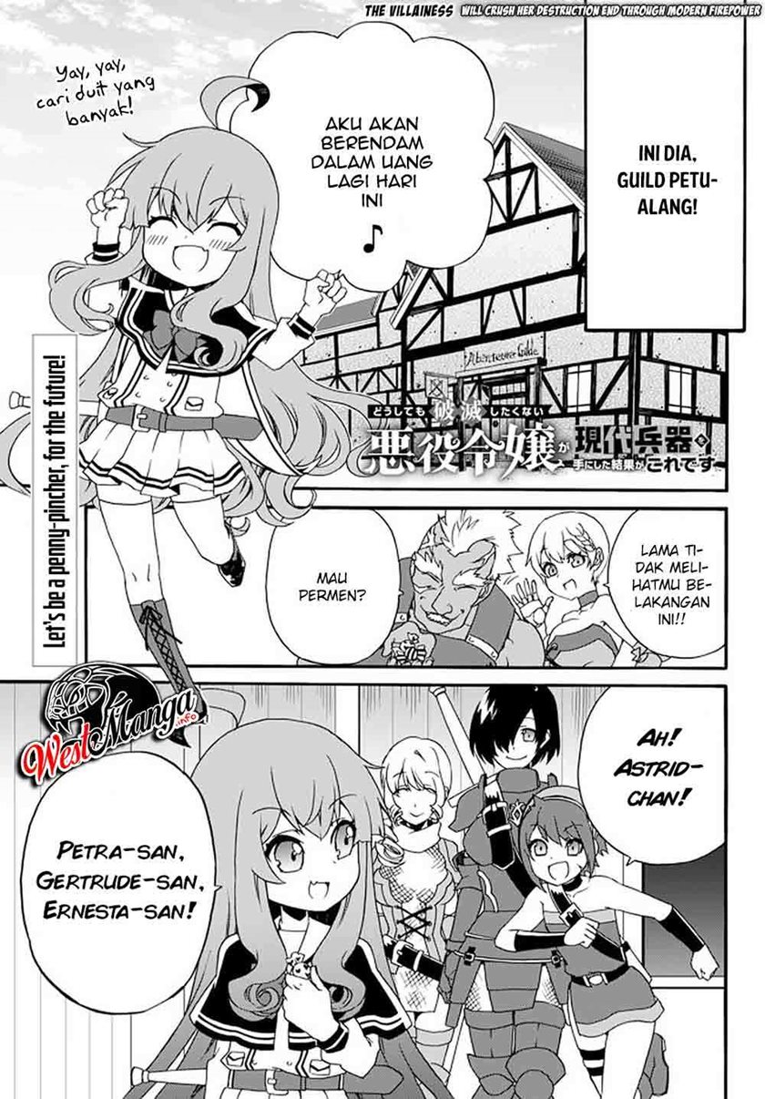 The Villainess Will Crush Her Destruction End Through Modern Firepower chapter 40
