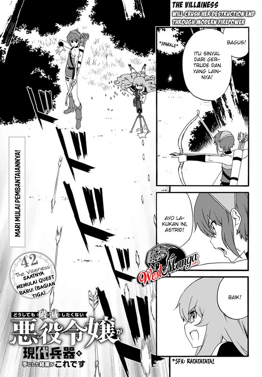 The Villainess Will Crush Her Destruction End Through Modern Firepower chapter 42