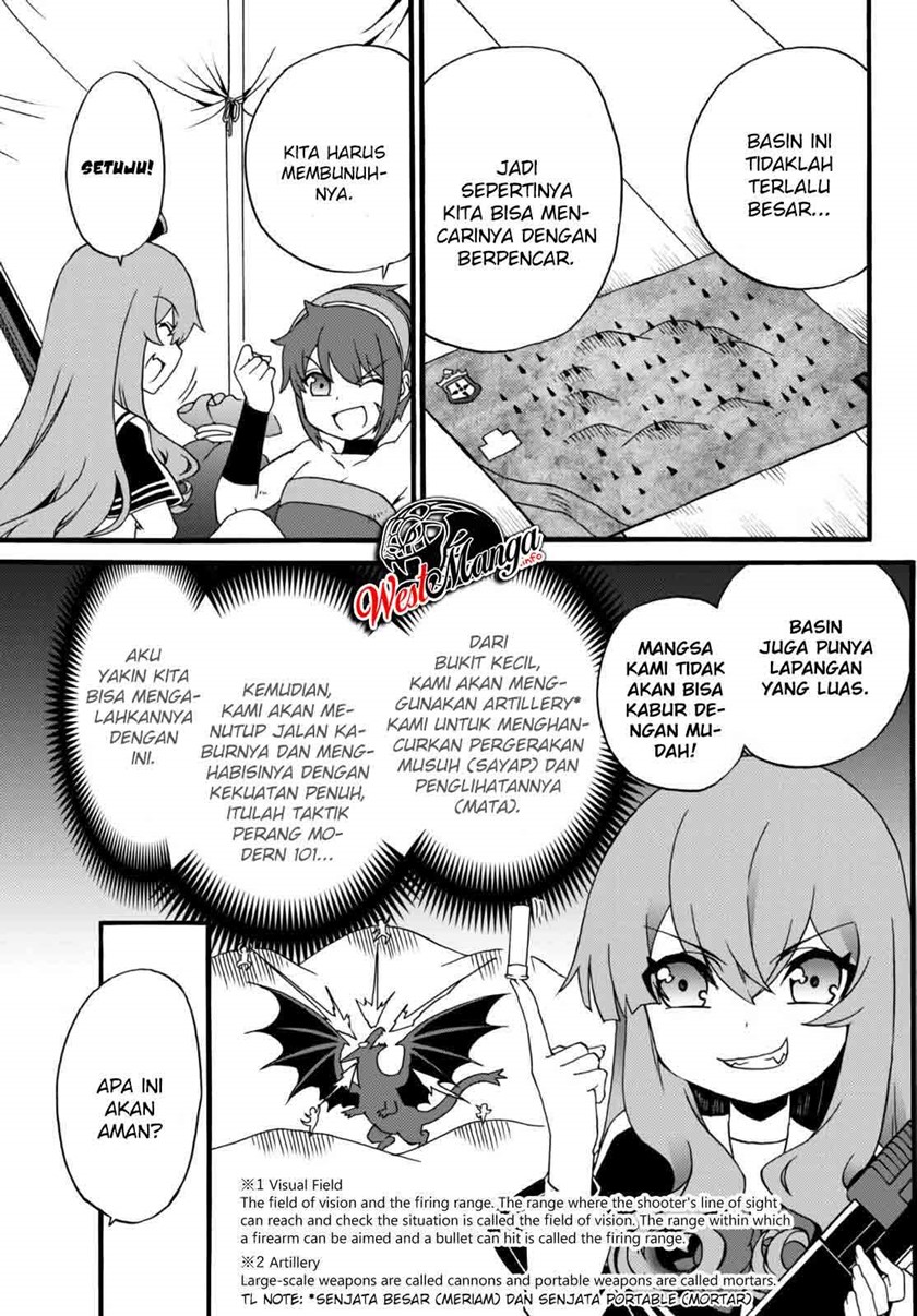 The Villainess Will Crush Her Destruction End Through Modern Firepower Chapter 55 Bahasa Indonesia