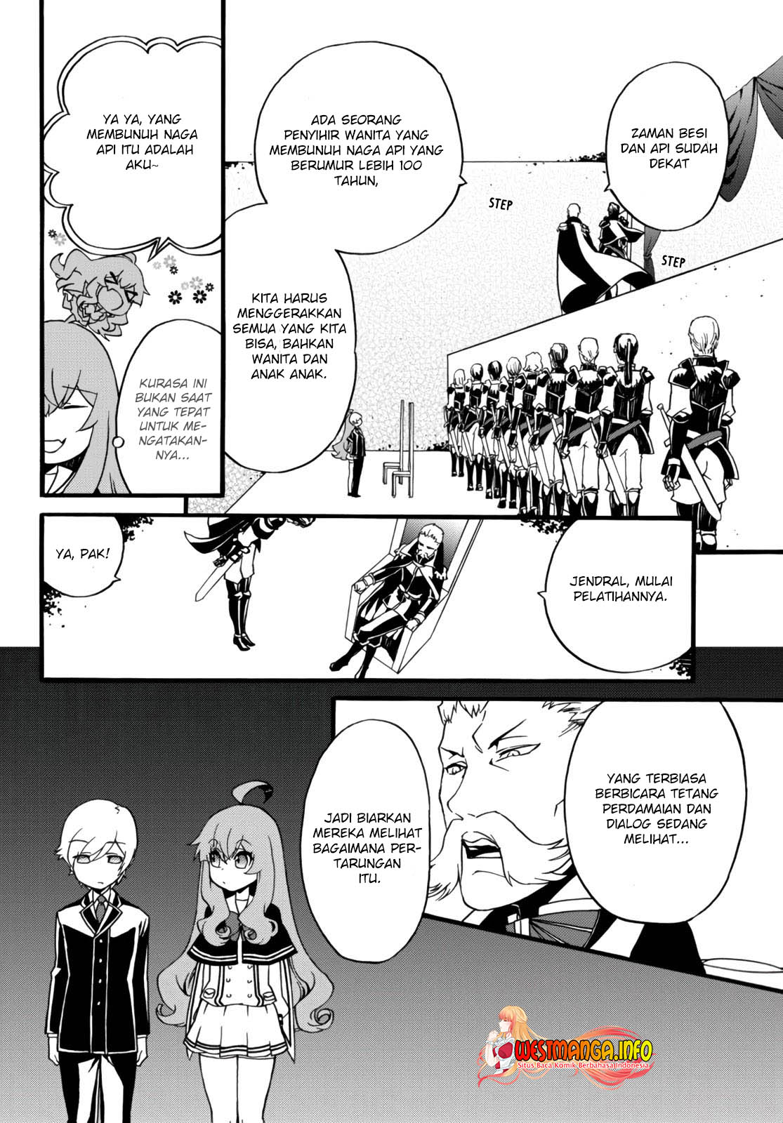 The Villainess Will Crush Her Destruction End Through Modern Firepower Chapter 65 Bahasa Indonesia