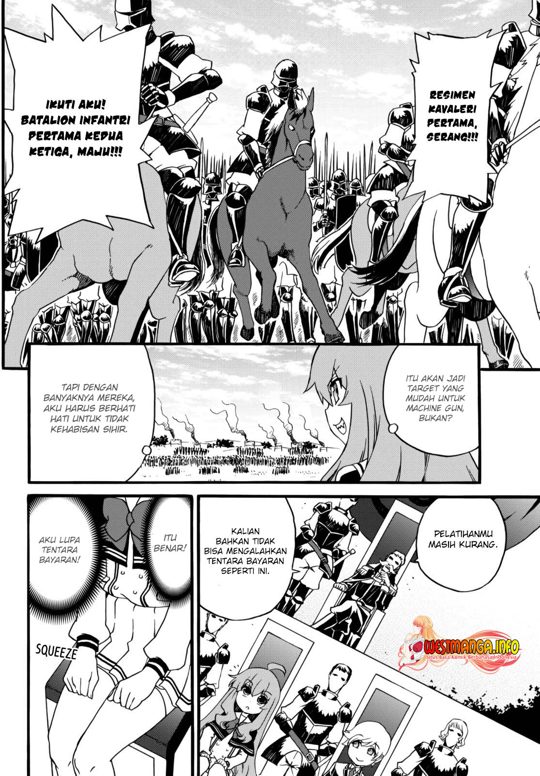 The Villainess Will Crush Her Destruction End Through Modern Firepower Chapter 65 Bahasa Indonesia