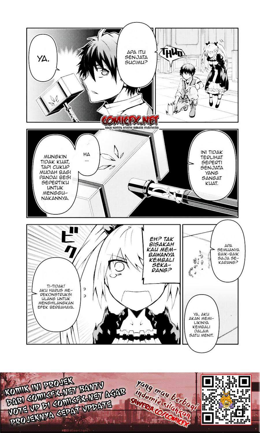 The Weakest Occupation “Blacksmith,” but It’s Actually the Strongest Chapter 15 Bahasa Indonesia