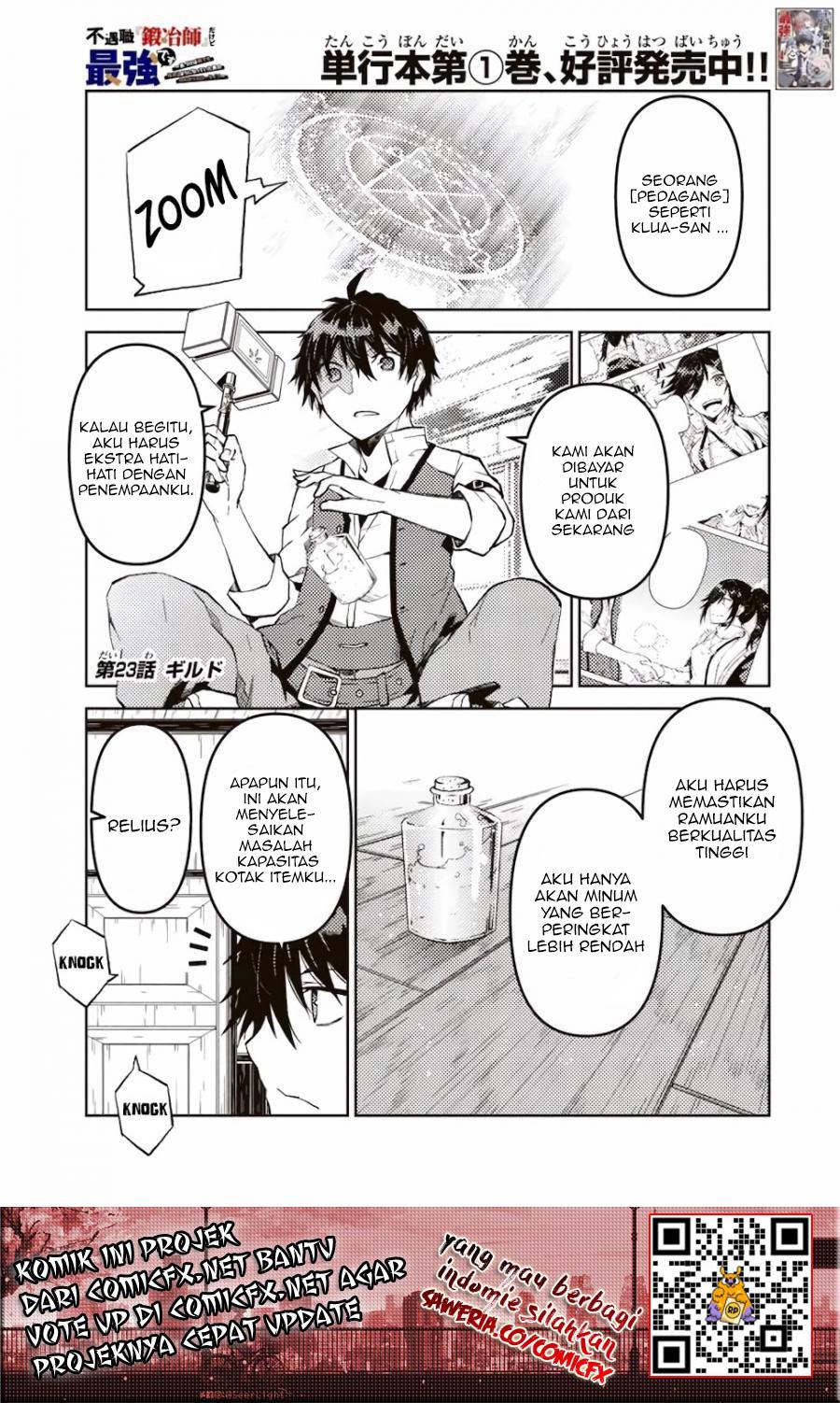 The Weakest Occupation “Blacksmith,” but It’s Actually the Strongest chapter 23
