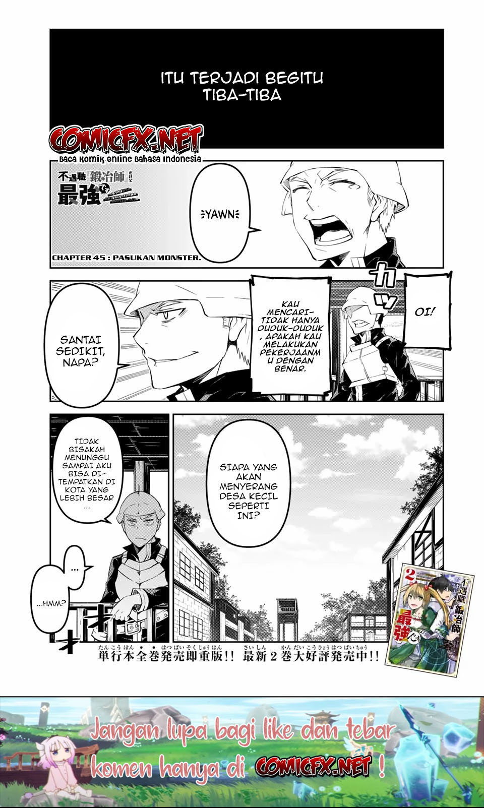 The Weakest Occupation “Blacksmith,” but It’s Actually the Strongest chapter 45
