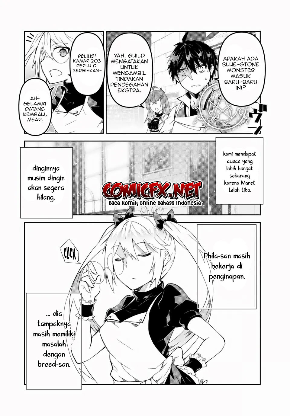 The Weakest Occupation “Blacksmith,” but It’s Actually the Strongest Chapter 46 Bahasa Indonesia
