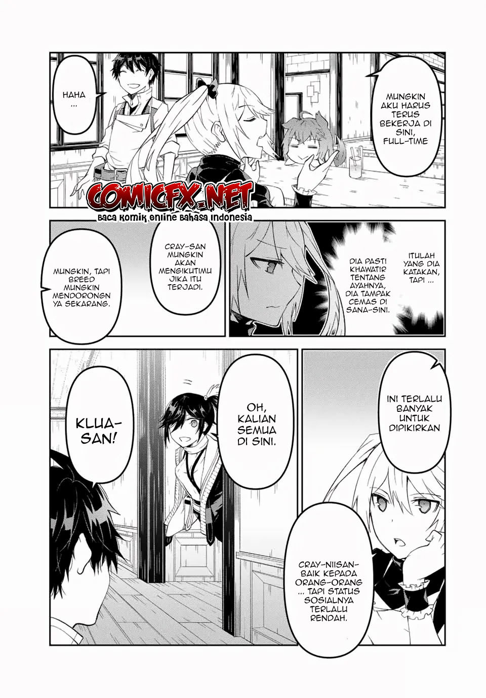 The Weakest Occupation “Blacksmith,” but It’s Actually the Strongest Chapter 46 Bahasa Indonesia