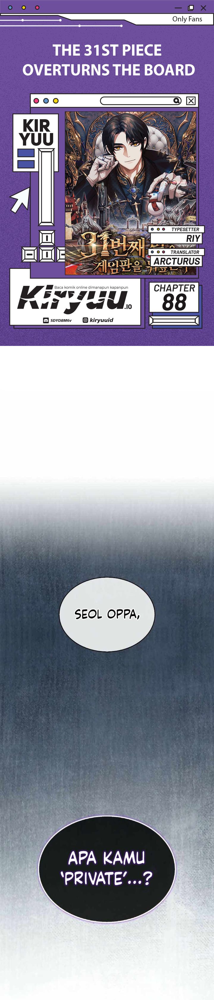 The 31st Piece Turns the Tables Chapter 88 Bahasa Indonesia