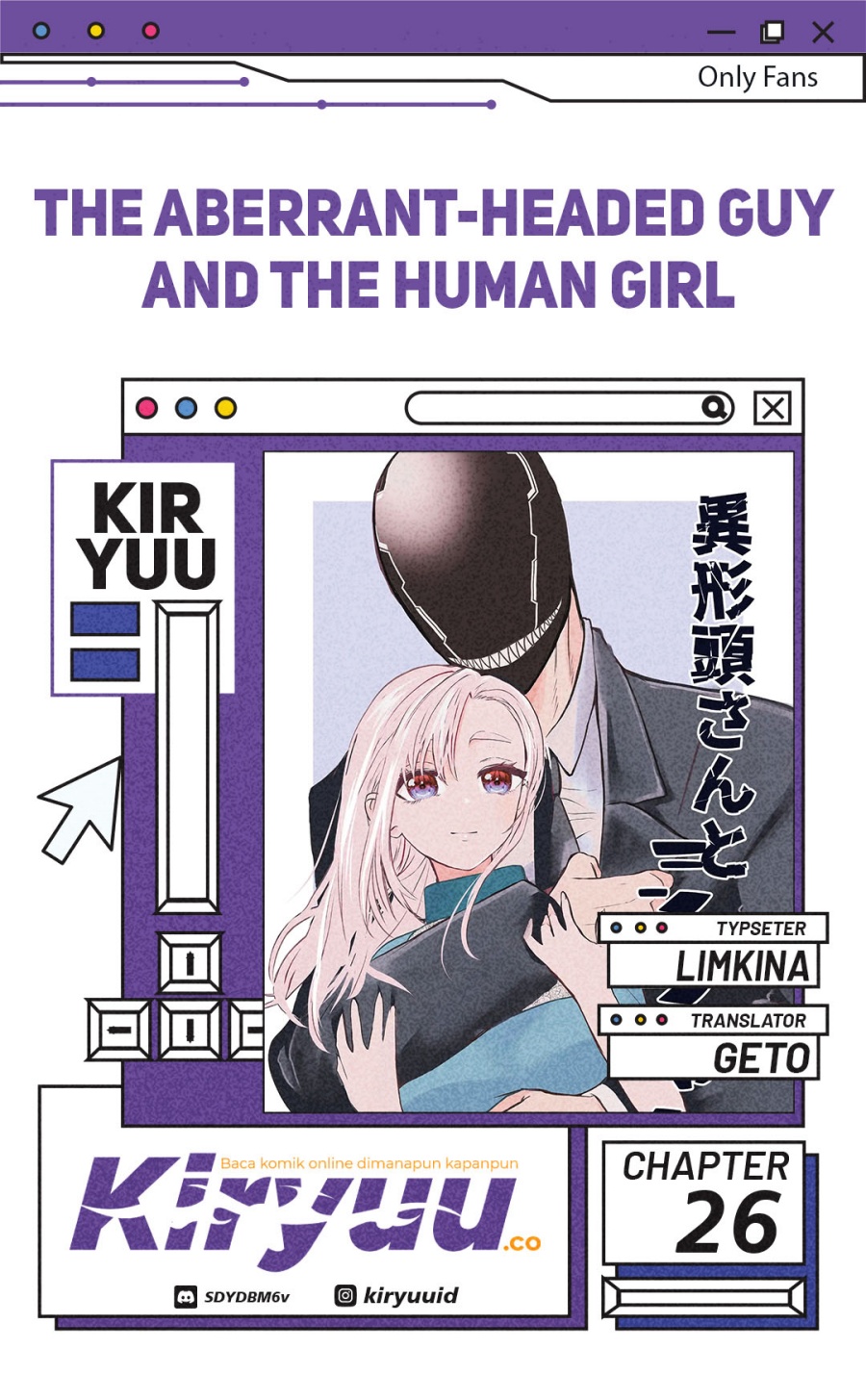 The Aberrant-Headed Guy and the Human Girl Chapter 25 Bahasa Indonesia