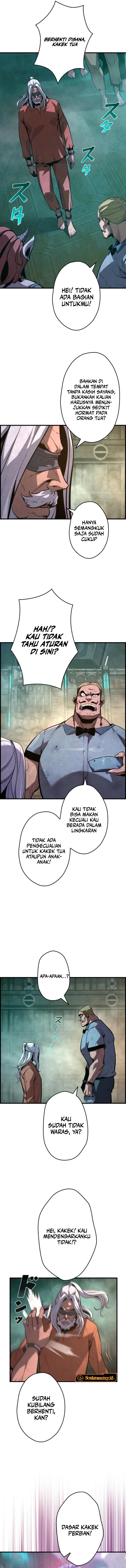 The Aged Strongest Prisoner Survives Again Today Chapter 01 Bahasa Indonesia