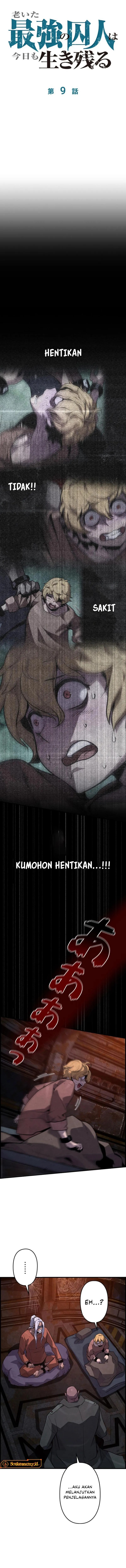 The Aged Strongest Prisoner Survives Again Today chapter 9