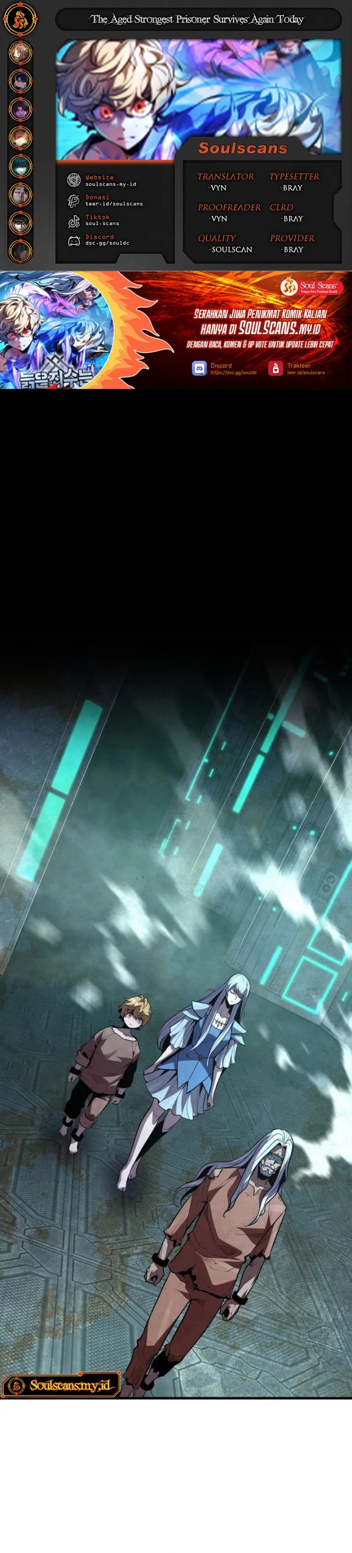 The Aged Strongest Prisoner Survives Again Today Chapter 20 Bahasa Indonesia