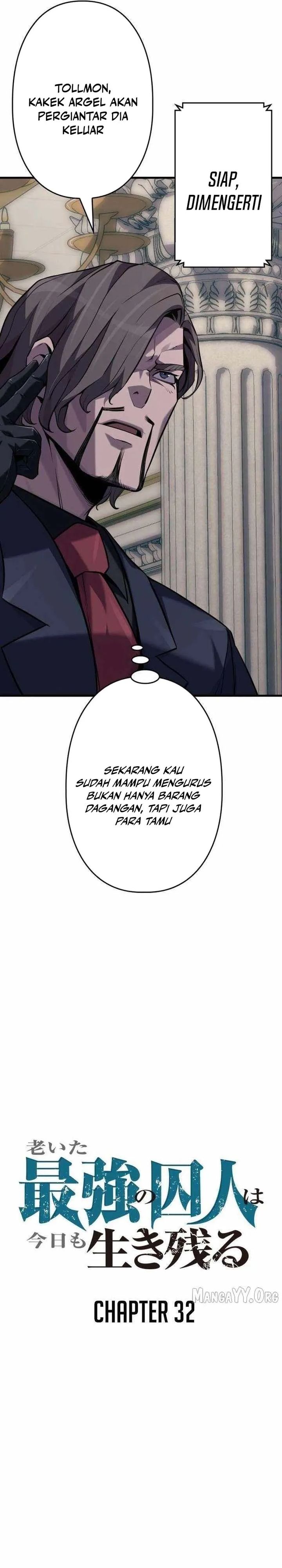 The Aged Strongest Prisoner Survives Again Today chapter 32