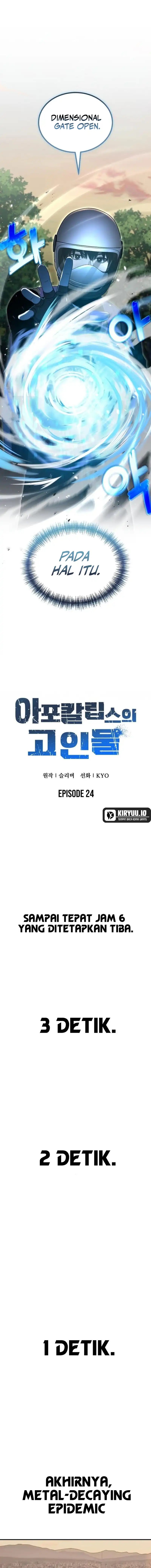 The Apocalypse’s Ultimate Veteran Chapter 24 Bahasa Indonesia