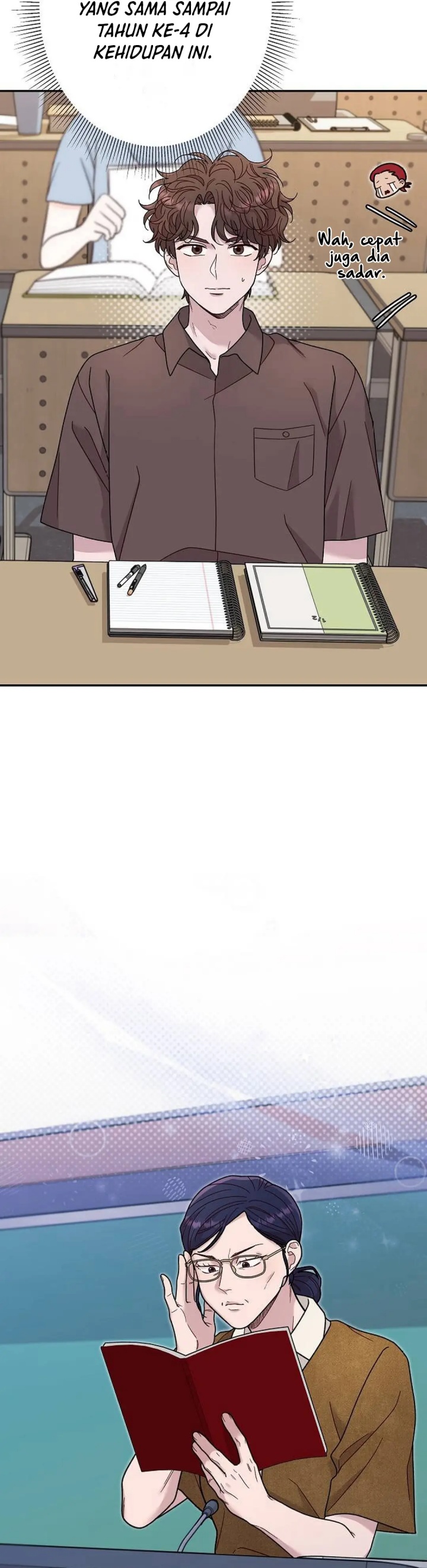 The Art Student Who Lived Twice Chapter 28 Bahasa Indonesia