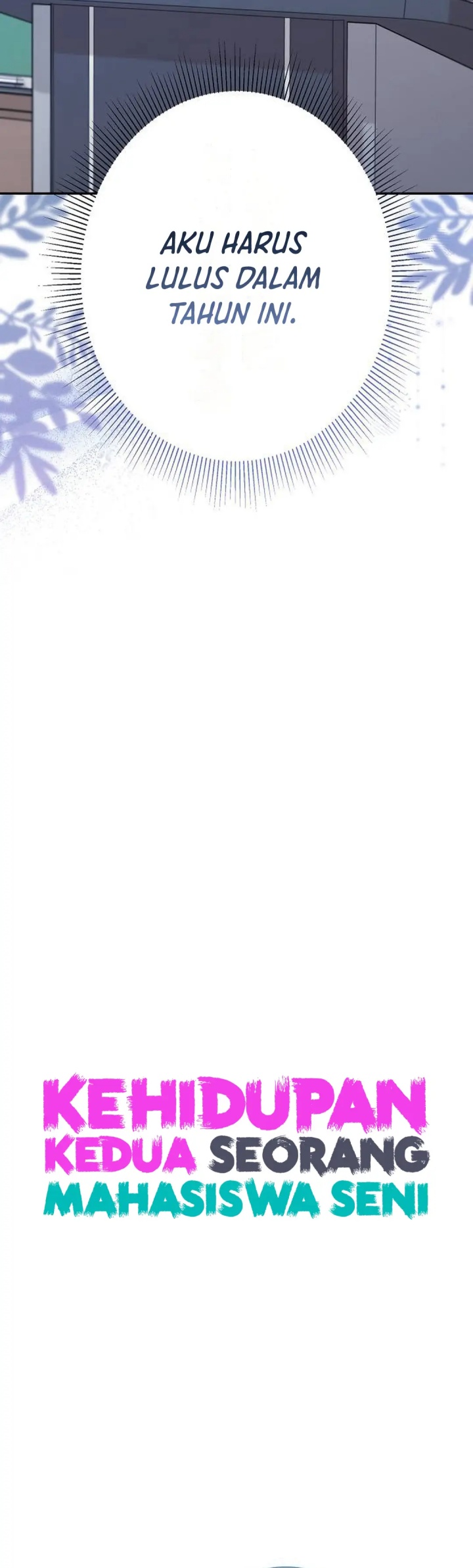 The Art Student Who Lived Twice Chapter 28 Bahasa Indonesia