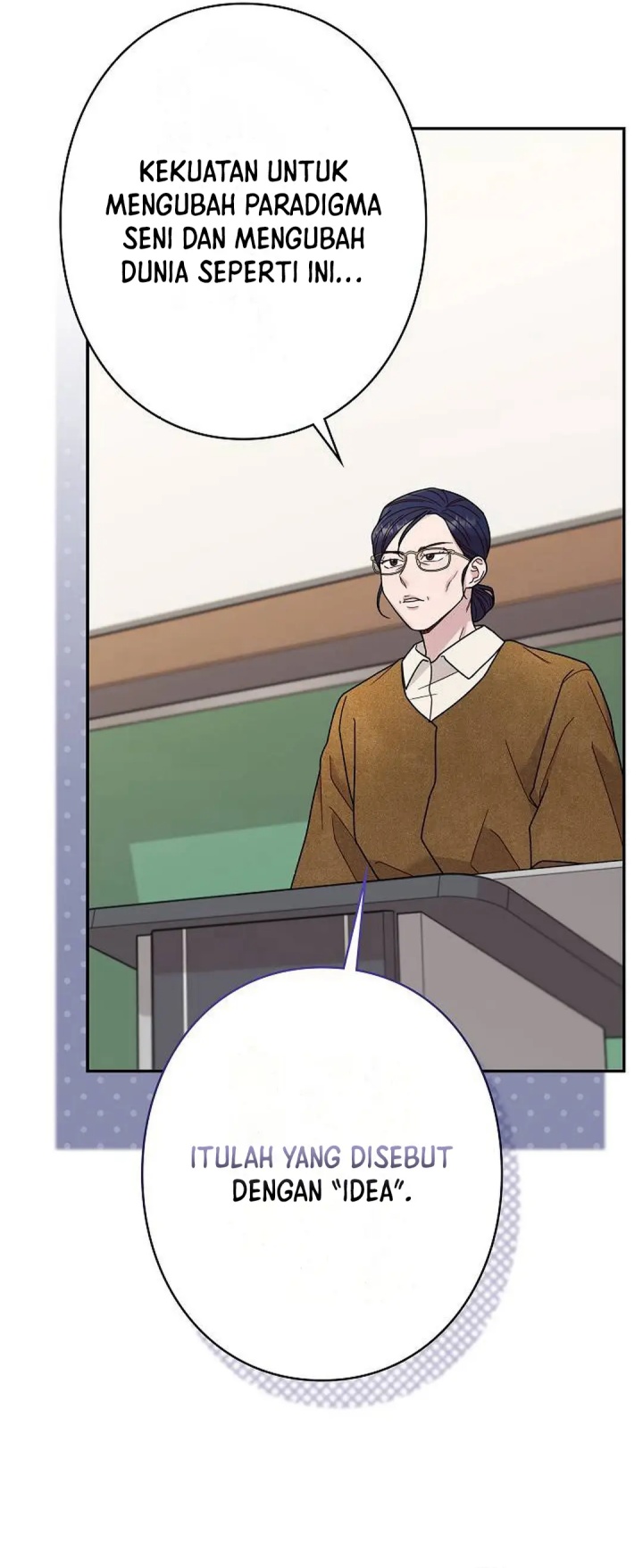 The Art Student Who Lived Twice Chapter 28 Bahasa Indonesia