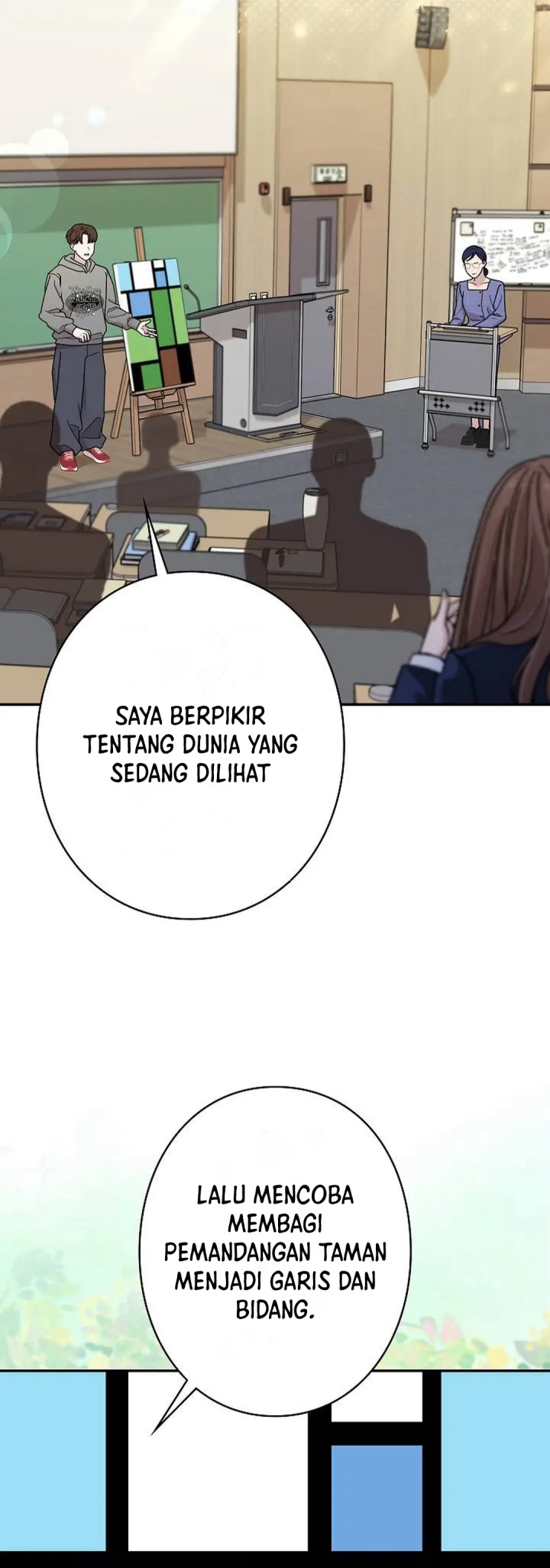 The Art Student Who Lived Twice Chapter 28 Bahasa Indonesia