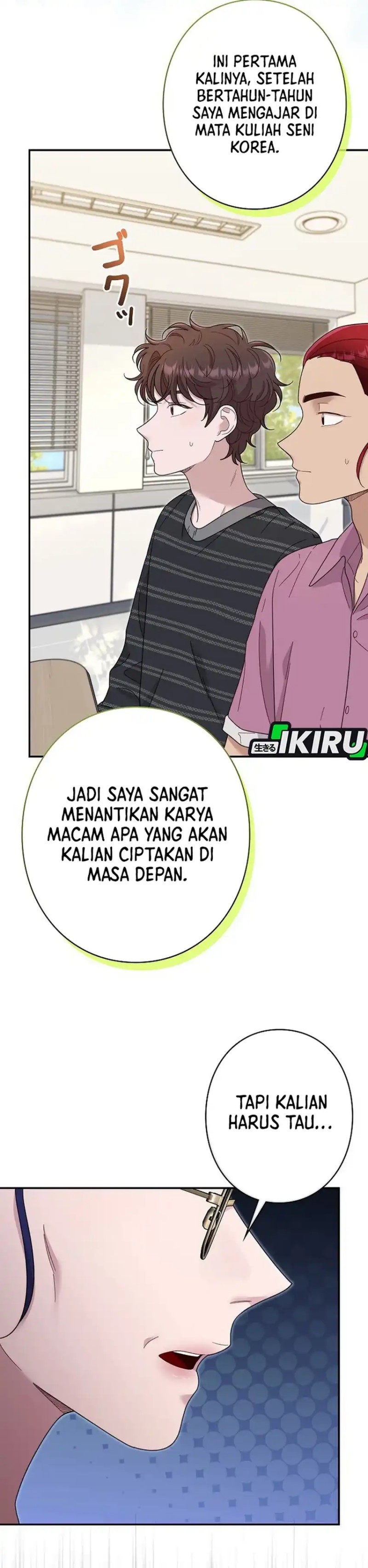 The Art Student Who Lived Twice Chapter 47 Bahasa Indonesia